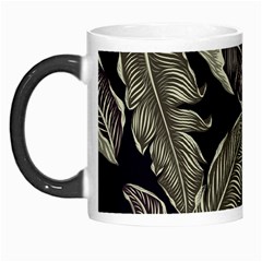 Jungle Leaves Tropical Pattern Morph Mugs by Nexatart