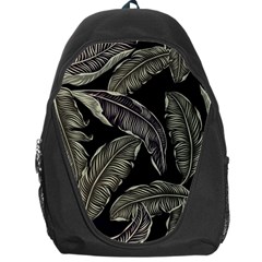 Jungle Leaves Tropical Pattern Backpack Bag by Nexatart