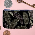 Jungle Leaves Tropical Pattern Large Coin Purse Front