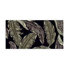 Jungle Leaves Tropical Pattern Yoga Headband by Nexatart