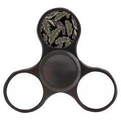 Jungle Leaves Tropical Pattern Finger Spinner by Nexatart