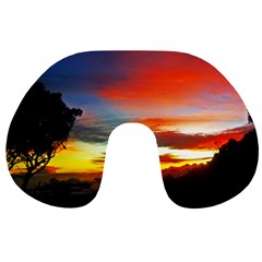 Sunset Mountain Indonesia Adventure Travel Neck Pillows by Nexatart