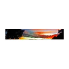 Sunset Mountain Indonesia Adventure Flano Scarf (mini) by Nexatart