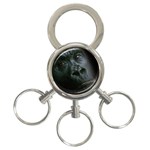 Gorilla Monkey Zoo Animal 3-Ring Key Chains Front