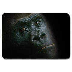 Gorilla Monkey Zoo Animal Large Doormat  by Nexatart