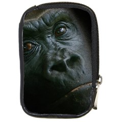 Gorilla Monkey Zoo Animal Compact Camera Leather Case by Nexatart