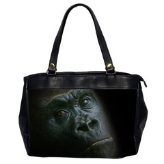 Gorilla Monkey Zoo Animal Oversize Office Handbag (2 Sides) by Nexatart