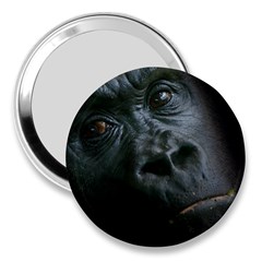 Gorilla Monkey Zoo Animal 3  Handbag Mirrors by Nexatart