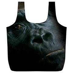 Gorilla Monkey Zoo Animal Full Print Recycle Bag (xl) by Nexatart