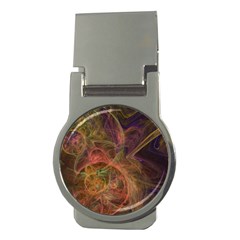 Abstract Colorful Art Design Money Clips (round)  by Nexatart