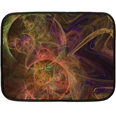 Abstract Colorful Art Design Fleece Blanket (mini) by Nexatart