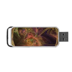 Abstract Colorful Art Design Portable Usb Flash (one Side) by Nexatart