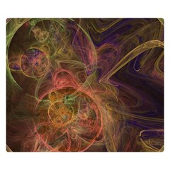 Abstract Colorful Art Design Double Sided Flano Blanket (small)  by Nexatart