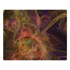 Abstract Colorful Art Design Double Sided Flano Blanket (large)  by Nexatart