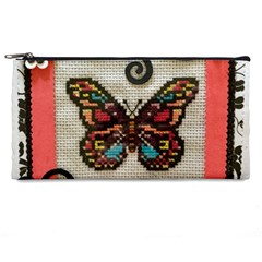 Cross Stitch Butterfly Pencil Cases