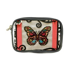 Cross Stitch Butterfly Coin Purse by DeneWestUK