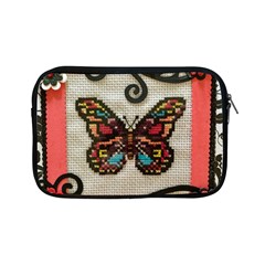 Cross Stitch Butterfly Apple Ipad Mini Zipper Cases by DeneWestUK