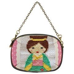 Cross Stitch Kimono Chain Purse (one Side) by DeneWestUK