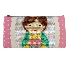 Cross Stitch Kimono Pencil Cases by DeneWestUK