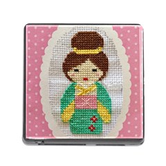 Cross Stitch Kimono Memory Card Reader (square 5 Slot)