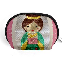 Cross Stitch Kimono Accessory Pouch (medium) by DeneWestUK