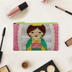 Cross Stitch Kimono Cosmetic Bag (xs) by DeneWestUK