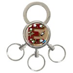 E is for Everything 3-Ring Key Chains Front