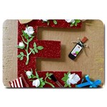 E is for Everything Large Doormat  30 x20  Door Mat