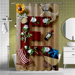 E is for Everything Shower Curtain 48  x 72  (Small)  Curtain(48  X 72 ) - 42.18 x64.8  Curtain(48  X 72 )