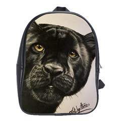 Panther School Bag (xl) by ArtByThree