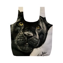 Panther Full Print Recycle Bag (m) by ArtByThree