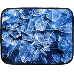 Cold Ice Double Sided Fleece Blanket (mini)  by FunnyCow