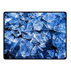 Cold Ice Double Sided Fleece Blanket (small)  by FunnyCow