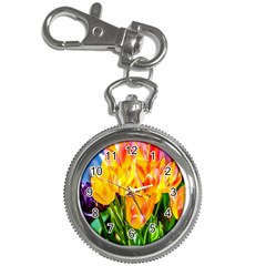 Festival Of Tulip Flowers Key Chain Watches by FunnyCow