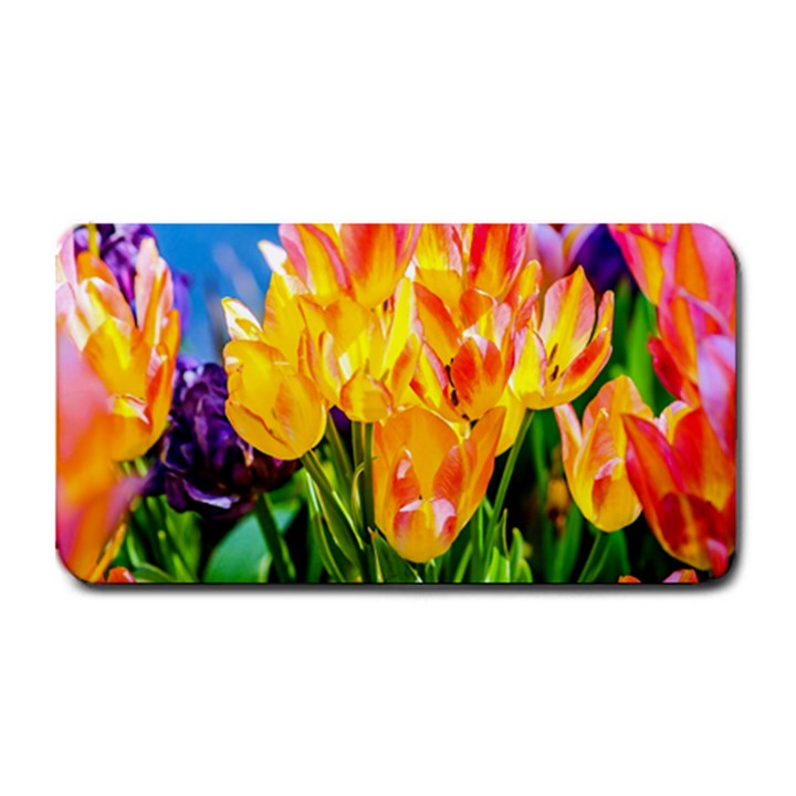 Festival Of Tulip Flowers Medium Bar Mats