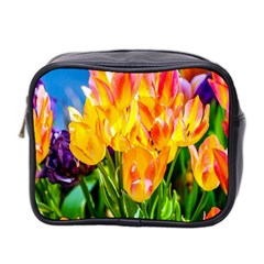 Festival Of Tulip Flowers Mini Toiletries Bag (two Sides) by FunnyCow