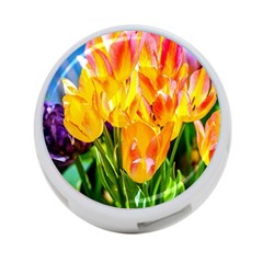 Festival Of Tulip Flowers 4-port Usb Hub (two Sides) by FunnyCow