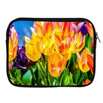 Festival Of Tulip Flowers Apple iPad 2/3/4 Zipper Cases Front