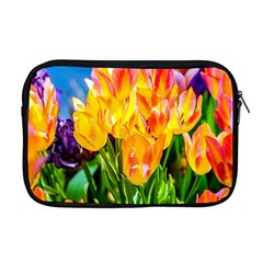 Festival Of Tulip Flowers Apple Macbook Pro 17  Zipper Case by FunnyCow