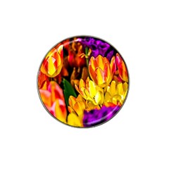 Fancy Tulip Flowers In Spring Hat Clip Ball Marker (4 Pack) by FunnyCow