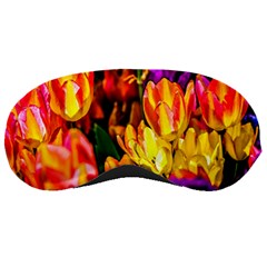 Fancy Tulip Flowers In Spring Sleeping Masks by FunnyCow