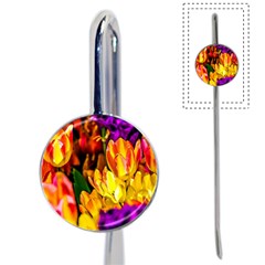 Fancy Tulip Flowers In Spring Book Mark by FunnyCow