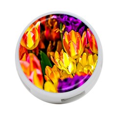 Fancy Tulip Flowers In Spring 4-port Usb Hub (two Sides) by FunnyCow