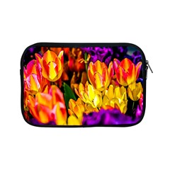 Fancy Tulip Flowers In Spring Apple Ipad Mini Zipper Cases by FunnyCow