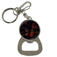 Floral Fireworks Bottle Opener Key Chains by FunnyCow