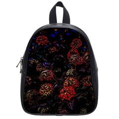 Floral Fireworks School Bag (small) by FunnyCow