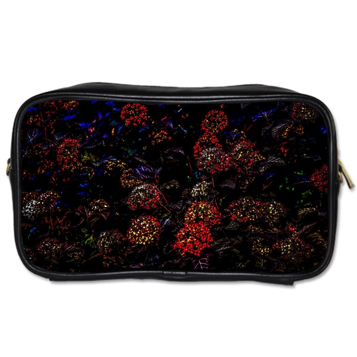 Floral Fireworks Toiletries Bag (Two Sides)