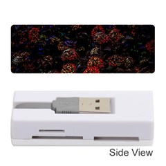 Floral Fireworks Memory Card Reader (stick) by FunnyCow