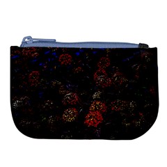 Floral Fireworks Large Coin Purse by FunnyCow