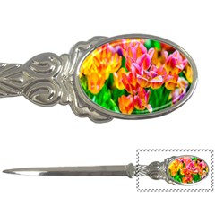 Blushing Tulip Flowers Letter Opener by FunnyCow